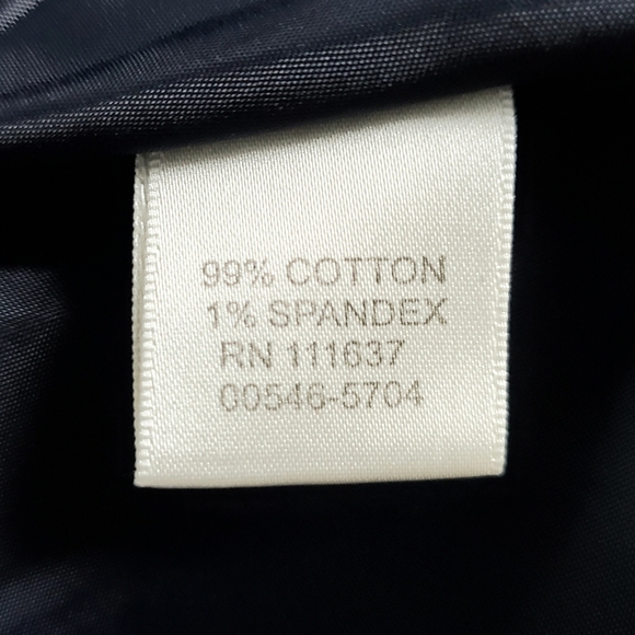 Christopher & Banks Women's XL Open Front Denim Blazer Jacket XL Business Casual - Picture 7 of 16